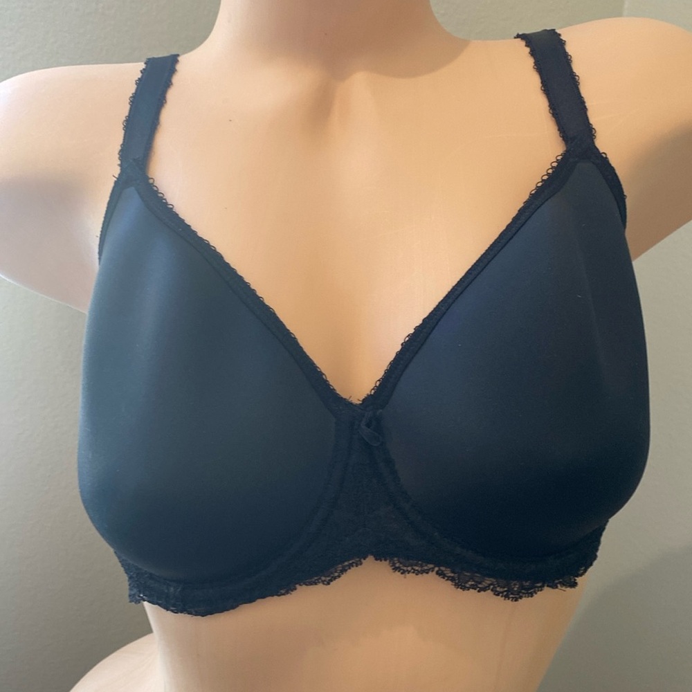 Wacoal Black Undewire Bra 34DD Style #853255